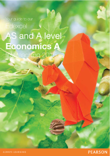 Edexcel AS and A level Economics A guide